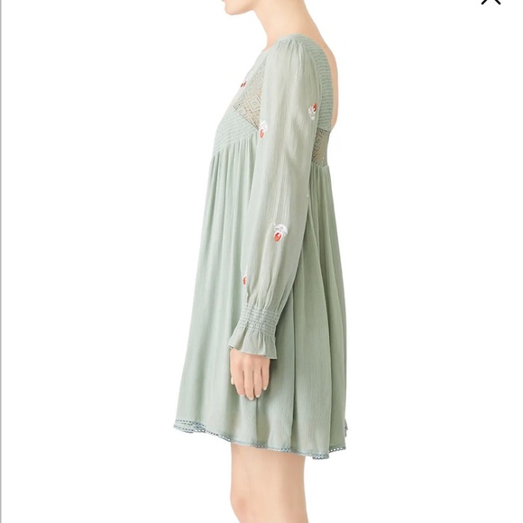 Free People Mohave Mint Mini Dress XS - Picture 5 of 5